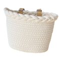 thumbnail image 1 of Siruishop Kids Bike Basket Bike Pannier Decoration Portable Cargo Rack Cycling Storage white, 1 of 8