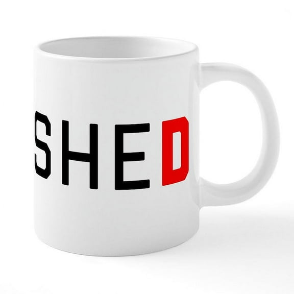 CafePress - Phinished - 20 Oz White Ceramic Mega Mug