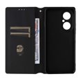 thumbnail image 3 of For Huawei Enjoy 80 Case Wallet Rhombus Imprinted Leather Phone Cover -, 3 of 5