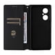 thumbnail image 3 of For Huawei Enjoy 80 Case Wallet Rhombus Imprinted Leather Phone Cover -, 3 of 5