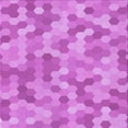 thumbnail image 1 of Ahgly Company Machine Washable Indoor Square Transitional Violet Purple Area Rugs, 7' Square, 1 of 7
