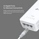 thumbnail image 2 of TP-LINK AV1200 1200 Mbit/s Ethernet Wifi Blanco 2 pieza(s) TP-Link TL-WPA8631P KIT, 2 of 7