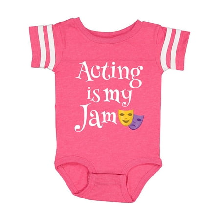 

Inktastic Acting is my Jam Drama Theater Actress Gift Baby Boy or Baby Girl Bodysuit