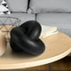 thumbnail image 4 of DecoracióN de Cadena de Madera, Cadena Decorativa de 2 Eslabones, DecoracióN de Nudo de Madera Boho Tallada una Mano para EstanteríA, Escritorio, Sala de Estar, Mesa (Negro), 4 of 5