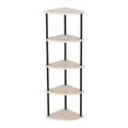 thumbnail image 4 of GROWTH TANK Corner Shelf Corner Display Shelf Durability Frees Standing Easy to Install Storage Rack Multipurpose for Kitchen Office Home 122cm, 4 of 9