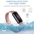 thumbnail image 4 of New Watch Strap For Fitbit Luxe Band Soft Smart Watch Wristband Watchband Replacement Band For Fitbit Luxe Strap Accessories Gold Size L, 4 of 6