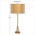 thumbnail image 3 of DecMode Copper Metal Glam Buffet Lamp 29", 3 of 5