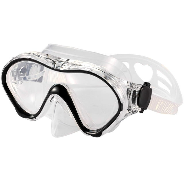 FPXNB Máscara de natación para niños, gafas de natación con cubierta para la nariz, máscara de esnórquel, máscara de buceo para buceo, esnórquel, lente antivaho, toma impermeable, ángulo de visión de