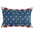 thumbnail image 2 of 4th of July Throw Pillow Covers, Retro Wood Patriot Independence Day Soft Breathable Pillow Cases with Invisible Zipper for Sleeping, Queen Size Pillowcases for Couch Bed Sofa Chair 20x30 Inches, 2 of 6