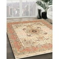 thumbnail image 3 of Ahgly Company Machine Washable Indoor Rectangle Traditional Brown Area Rugs, 3' x 5', 3 of 7
