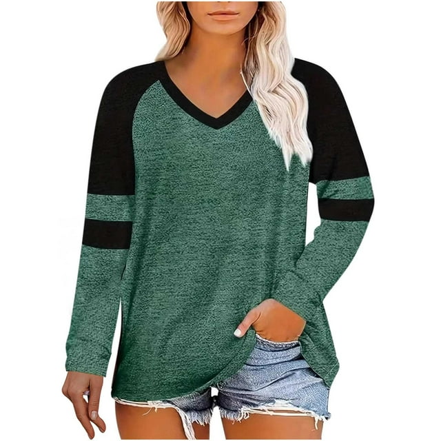 Manches Longues Basiques pour Femmes Haut à Manches Longues Femme Chemises pour Femmes Hauts à Manches Longues pour Femmes Tendance Haut Blanc à Manches Longues Chemises à Manches Longues pour Femmes