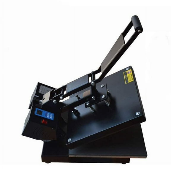 INTSUPERMAI Digital 15*15" Flat Heat Press Machine T-shirt Transfer Sublimation for Cloth Clamshell Garment Printing
