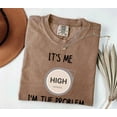 thumbnail image 2 of Comfort Colors Diabetes Awareness T-Shirt – Funny ‘High mmol/L It’s Me I’m the Problem’ Tee, Diabetes Support Shirt, Blue Ribbon Diabetes Month Top, 2 of 8