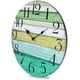 thumbnail image 3 of Reloj de pared silencioso de 12 pulgadas Reloj de pared de madera vintage sin tictac alimentado por batería Adepaton  HMHZ1675, 3 of 5