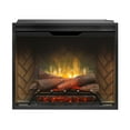 thumbnail image 3 of Dimplex Revillusion® 30 Inch Built-in Electric Firebox - Herringbone Brick Background, 3 of 9