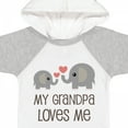 thumbnail image 4 of Inktastic My Grandpa Loves Me Boys or Girls Baby Bodysuit, 4 of 5