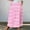Pink, variant on WXLWZYWL Women's Linen Maxi Skirt with Pockets - Floral Print Casual Elastic Waistband Flared Long Skirt 2024 Fall Fashion