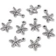 thumbnail image 3 of 100 Pcs Alloy Charms Pendant Tibetan Style Alloy Pendants Jewelry Making Charms Metal Charms Pendant Pendant Ornament for Women DIY Necklace Bracelet Earring Jewelry Craft Making for DIY, 3 of 4