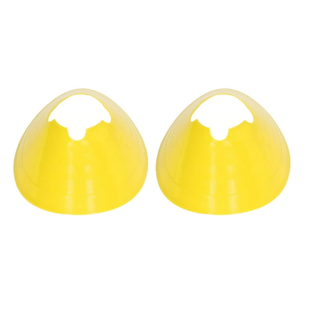 Soccer Disc Cones, Bright Color Sports Disc Cone Markers Tear Resistant 20 PCS Wear Resistant PE For Basketball Blue,Green,Red,Yellow