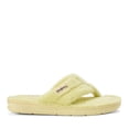 thumbnail image 2 of Dearfoams Women's Wrenley Terry Thong Flip Flop House Slipper, 2 of 8