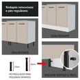 thumbnail image 4 of Cocina Integral Completa Modular Madesa Agata 240cm BM 01, 4 of 5