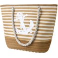 thumbnail image 1 of Bolso de playa para mujer | Bolso de viaje de lona | Bolso de hombro grande con asa de cuerda para playa, vacaciones, compras, viajes, regalo de Navidad, 1 of 4