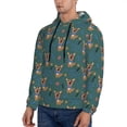thumbnail image 2 of Hoodies for Men - Bone Dog Puppy ball Long Sleeve Comfrt Men'S Fashion Hoodies & Sweatshirts, Sweatshirts for Men Hoodies Pullover Clothing Clothes with Pouch, 2 of 7