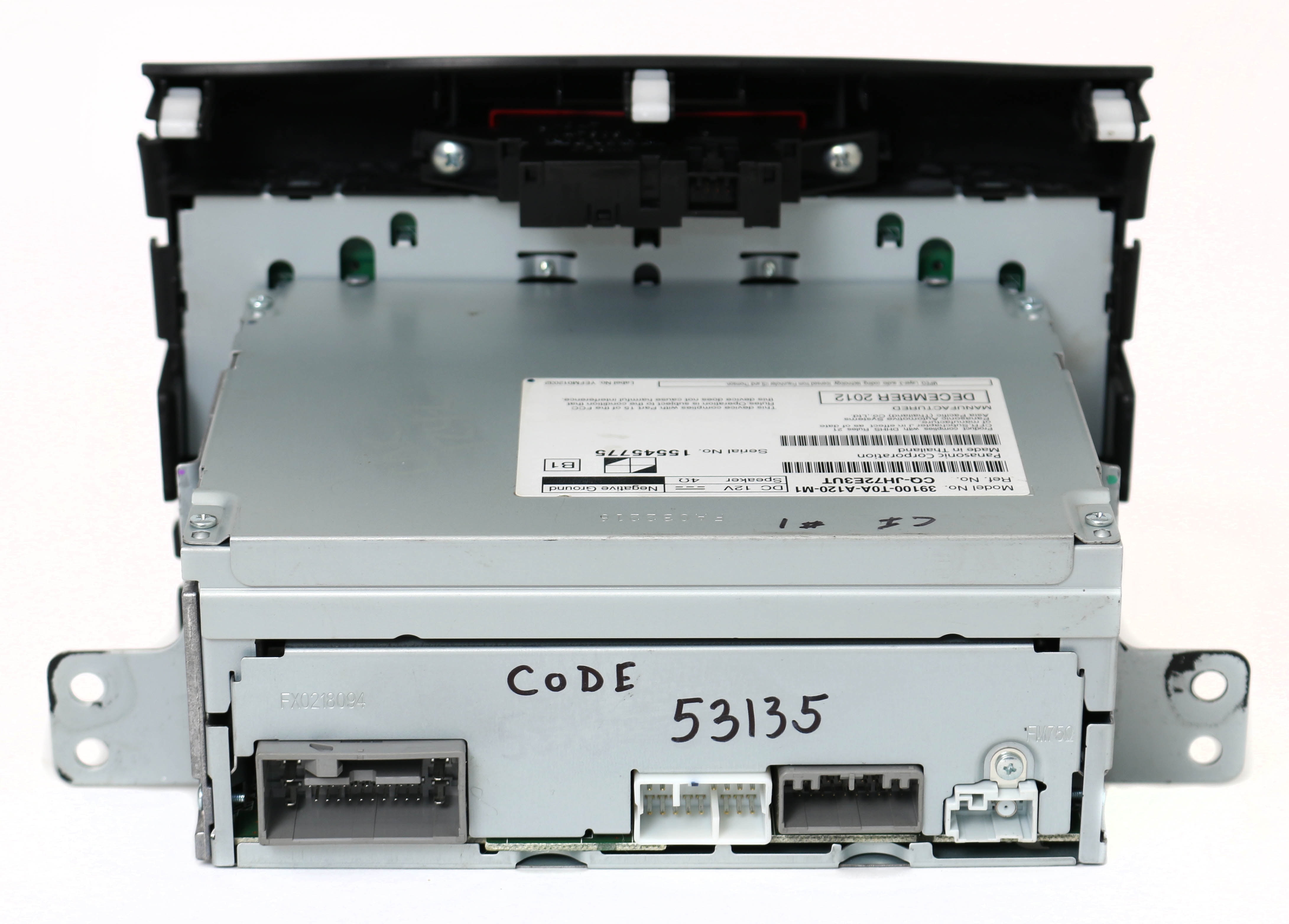 Restored 2012-2014 Honda CR-V AMFM OEM Radio mp3 CD 6 Speaker 39100-T0A-A120-M1 1XN6 (Refurbished)