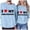 Sky Blue, variant on Telankuip I Heart My Boyfriend Sweatshirts I Love My Girlfriend Sweatshirt for Valentine's Day Gift Crewneck Long Sleeve Loose Comfy Pullover Tops Letter Print Winter Outfits White XL