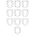 thumbnail image 1 of Disposable Toilet Seat Cushion for Travel and Outdoor Use PE Material White Color Fits Most Seats, 1 of 8