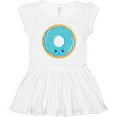 thumbnail image 3 of Inktastic Blue Donut Girls Toddler Dress, 3 of 5