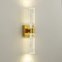 KAISITE Energy Efficient LED Gold Bedroom, Living Room Wall Sconce