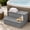 Gray, variant on FOOWIN HDPE Hot Tub Steps, Non-Slip Spa Steps, Outdoor Hot Tub Stairs for Patio, Deck & Pool, Brown