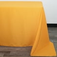 thumbnail image 2 of Your Chair Covers - Gold Rectangular Polyester Tablecloth (90x132 In.) - Durable, 2 of 5