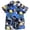 Dark Blue, variant on Toddler Boy Set Toddlers and Baby Boys' Summer Clothes Infant Boy Button-town Shirt and Short Set Outfits Green Size,2-3 Years