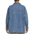 thumbnail image 3 of Terra & Sky Women's Plus Size Denim Shirt Jacket, 3 of 5