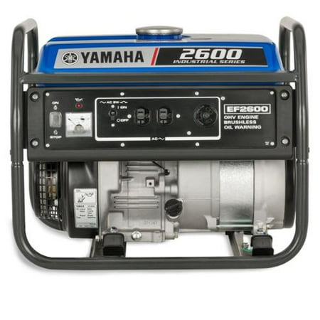 Yamaha EF2600 2,600 Watt Gas Powered Portable RV Home Backup Power Generator