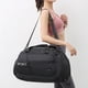 thumbnail image 5 of Minnieouse Bolsa de gimnasio para Fitness, bolsa de almacenamiento para deportes al aire libre, bolsillos impermeables, Color sólido, tela Oxford, Bolsas de mensajero y de hombro Negro Minnieouse AP012594-05, 5 of 6