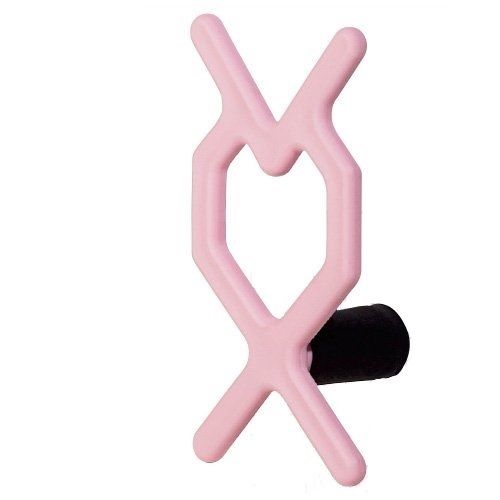 Power Portable Plastic Pool Cue Billiards Bridge Head Pink