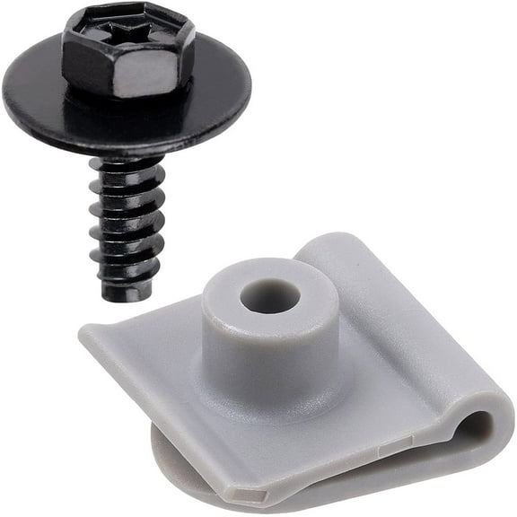 Fyuu 10 Set Fender Liner Bumper Retainer Screw U-Nut For Mazda 2 3 5 6 Cx-5 Cx-7 Cx-9