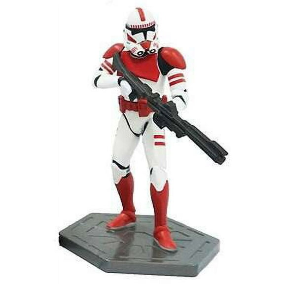 Star Wars Troopers Phase II Red Trooper PVC Figure (No Packaging)