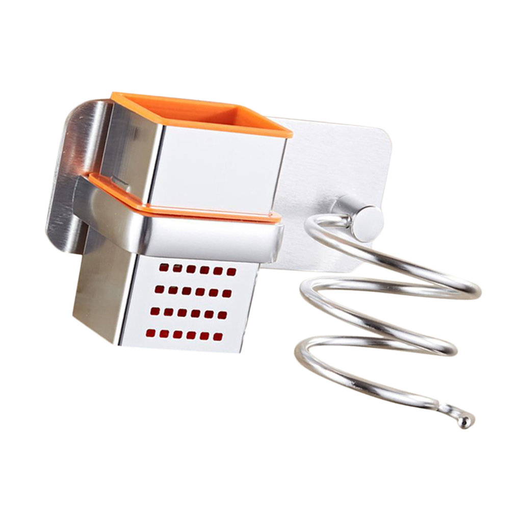 Bathroom Fittings Sticky Hair Dryer Holder Idea For Hotel/Motel/Home