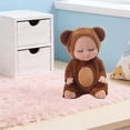 thumbnail image 4 of Realistic SleepIng Doll Toy 4.53 Inches Random Color Gift for Toddlers Boys Girls SoothIng Bedtime Buddy Animal Costume Nursery Decor Durable VInyl Stress Relief Welcome SprIng, 4 of 6
