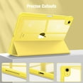 thumbnail image 3 of Fintie Hybrid Slim Case for iPad (A16) 11th Generation 11 Inch (2025), iPad 10th Generation 10.9 Inch (2022), with Clear Transparent Back, Yellow, 3 of 10