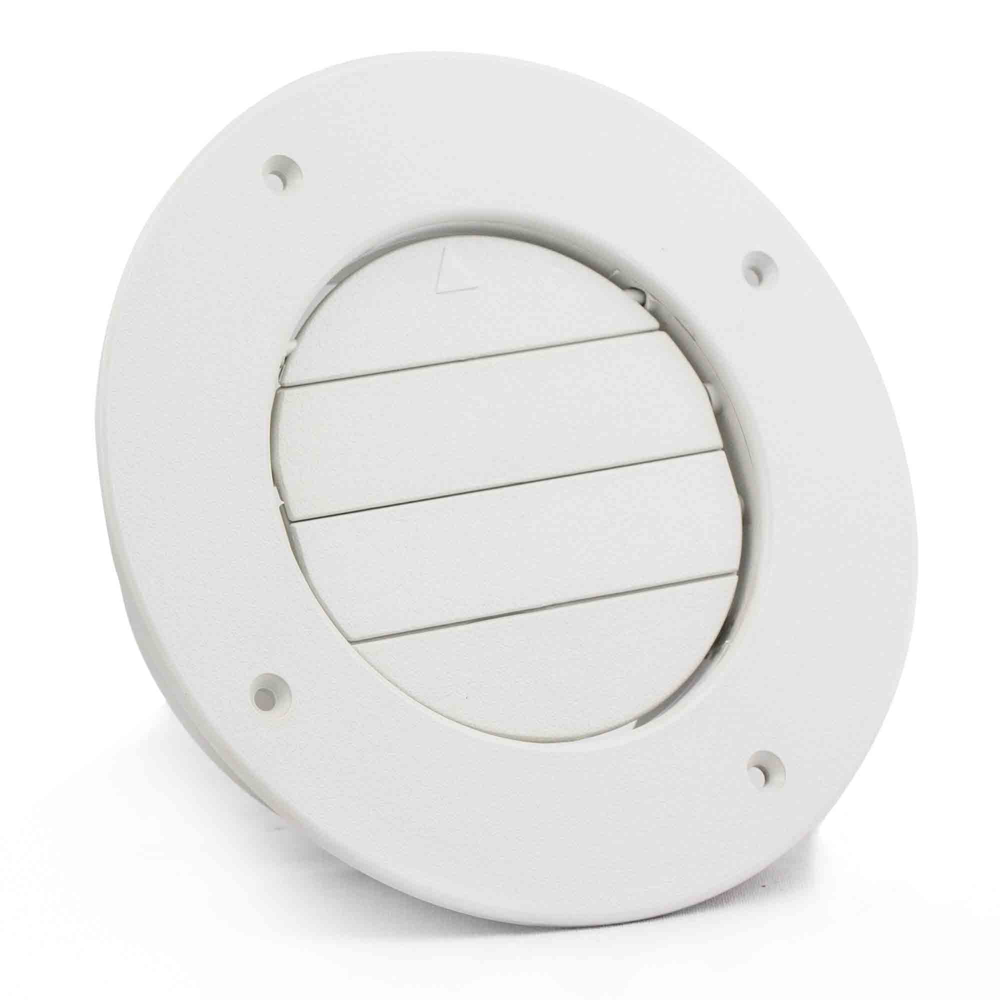 Five Oceans Adjustable White Ceiling Vent, Round FO1567