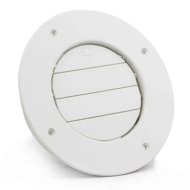 Five Oceans Adjustable White Ceiling Vent, Round FO1567