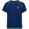 thumbnail image 3 of Quad Seven Boys' Rash Guard Shirt - 2 Pack Short Sleeve Swim Shirt (Size: 2T-18), 3 of 6