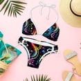 thumbnail image 6 of Note Detachable Sponge Adjustable Strap Swimsuit Set - 2 Pack for Beach & Pool Parties, 6 of 6