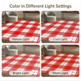 thumbnail image 7 of ODIKA Tartan Festive Stripe Striped Checkered Front Layering Plaid Gingham Refined for Dining Room, Large Office, Lounge, Non-Slip Chair-Friendly, 7 of 7