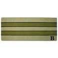 thumbnail image 5 of Heavy Duty Coir Door Mat Pistachio, Monogram C - 24" x 57", 5 of 6